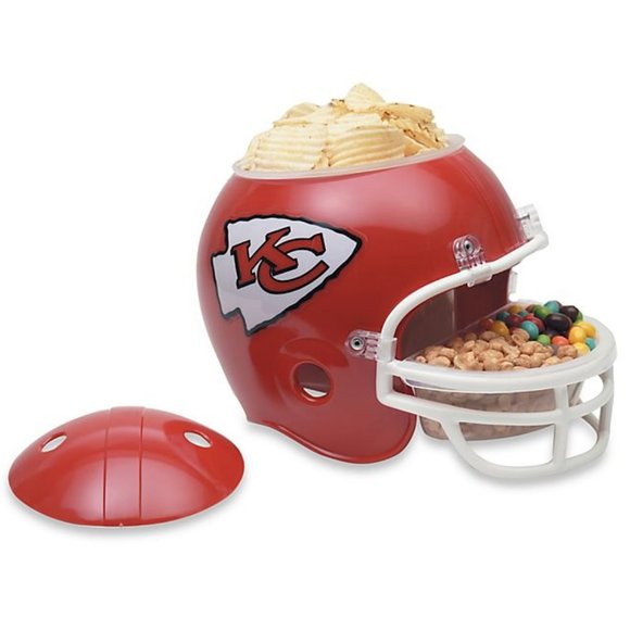 NFL Kansas City Chiefs Snack Helmet - Picture 1 of 1